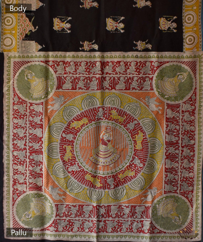 MATA NI PACHHEDI CHANDERI  SAREE