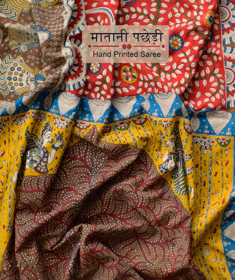 MATA NI PACHHEDI CHANDERI  SAREE