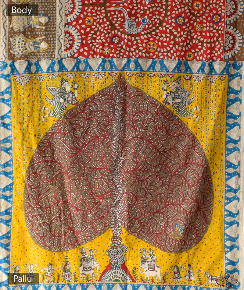 MATA NI PACHHEDI CHANDERI  SAREE