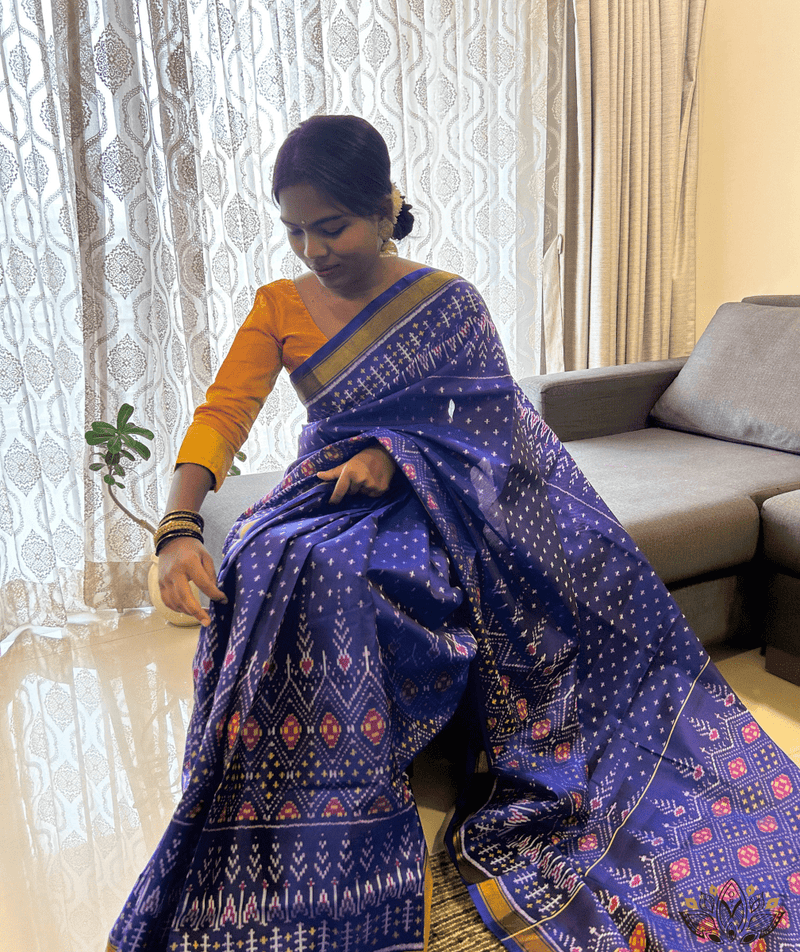 Silk Single Ikat Patola Saree