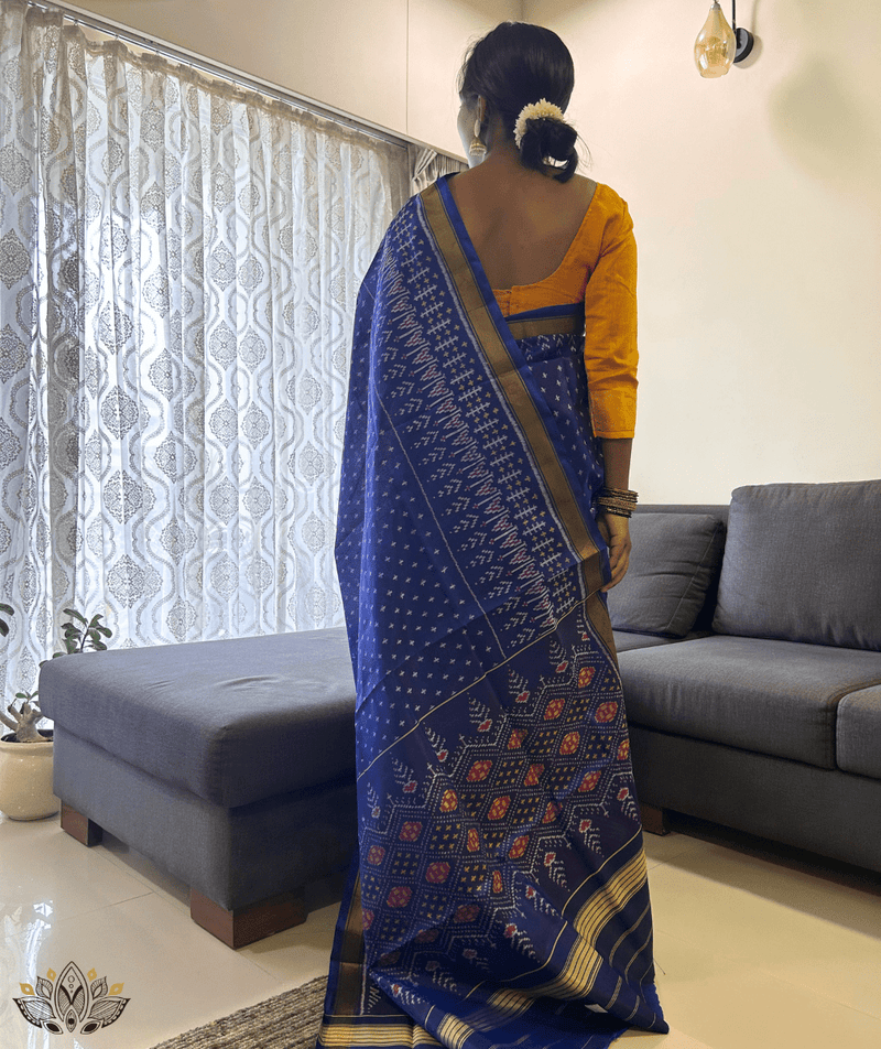 Silk Single Ikat Patola Saree