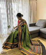 Silk Single Ikat Patola Saree