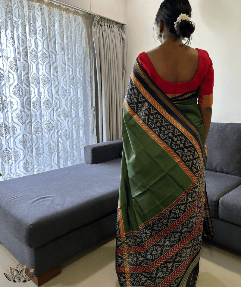 Silk Single Ikat Patola Saree