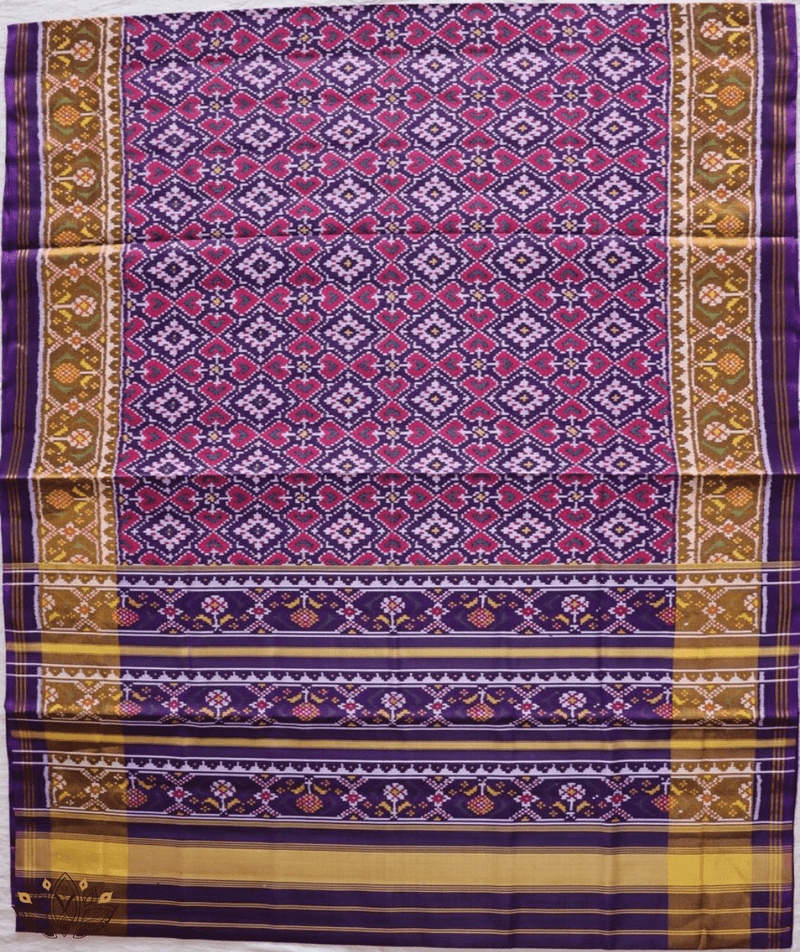 Silk Single Ikat Patola Saree