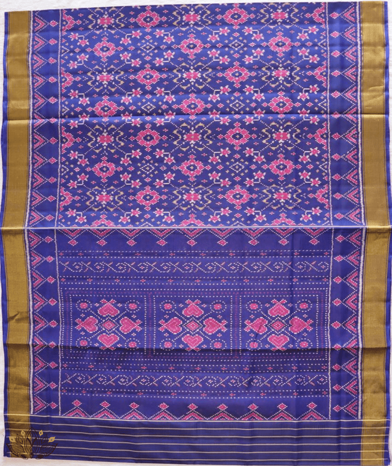 Silk Single Ikat Patola Saree