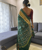 Silk Single Ikat Patola Saree