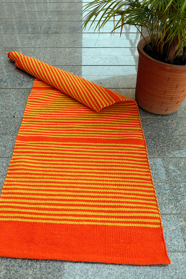 Durrie Weaving Yoga Mat