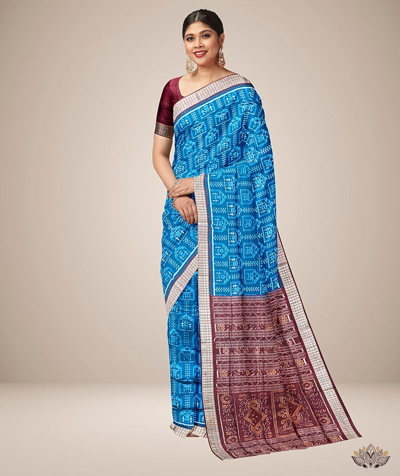 Sambalpuri Silk Handwoven Saree