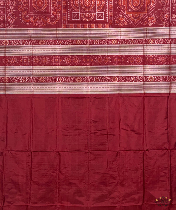 Sambalpuri Silk Handwoven Saree