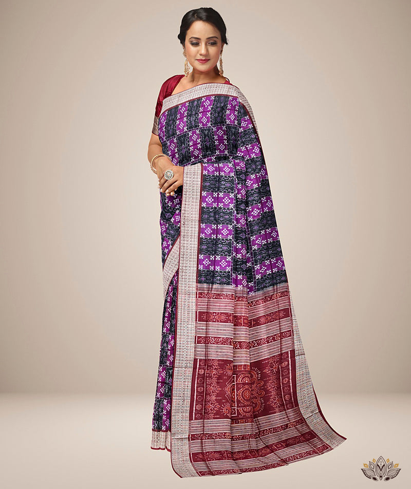 Sambalpuri Silk Handwoven Saree