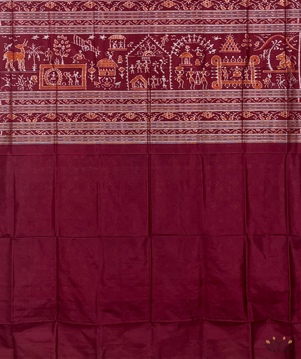 Sambalpuri Silk Handwoven Saree