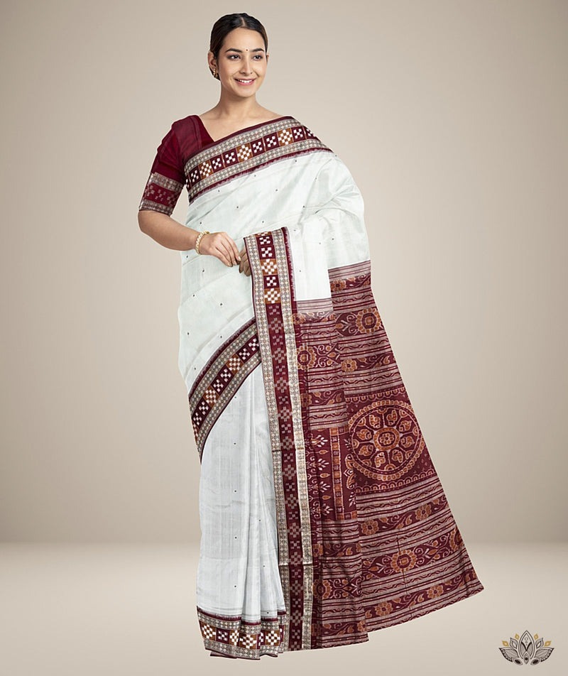 Sambalpuri Silk Handwoven Saree