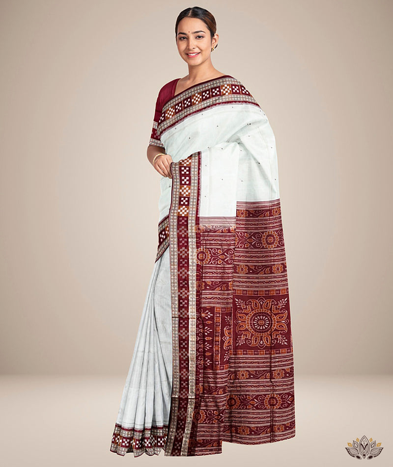 Sambalpuri Silk Handwoven Saree