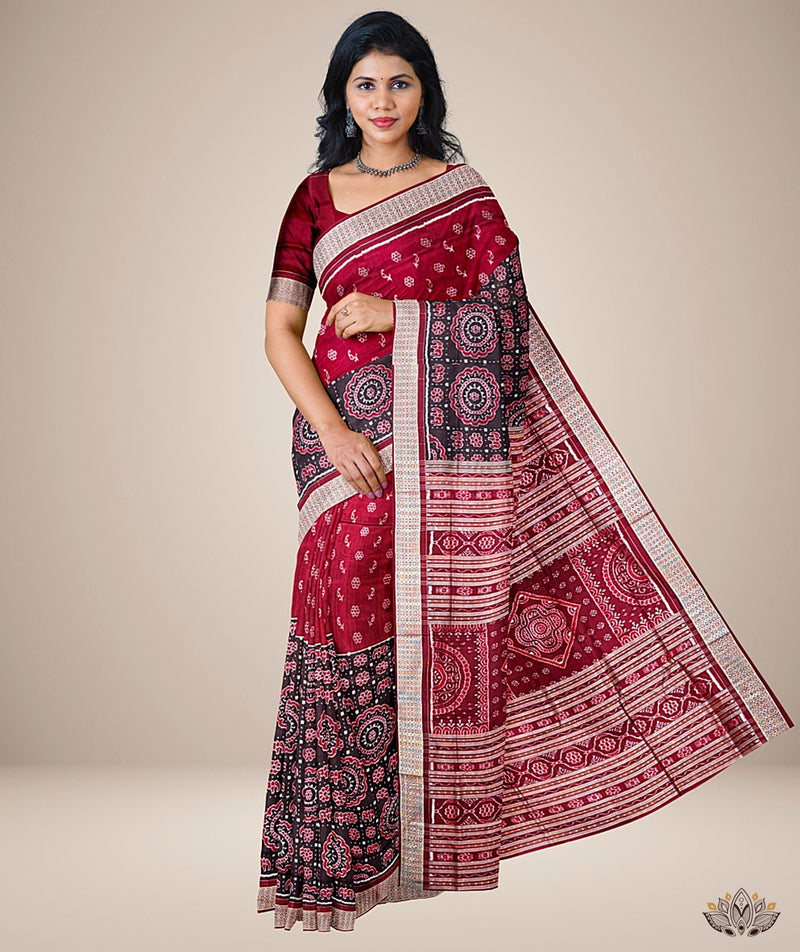 Sambalpuri Silk Handwoven Saree