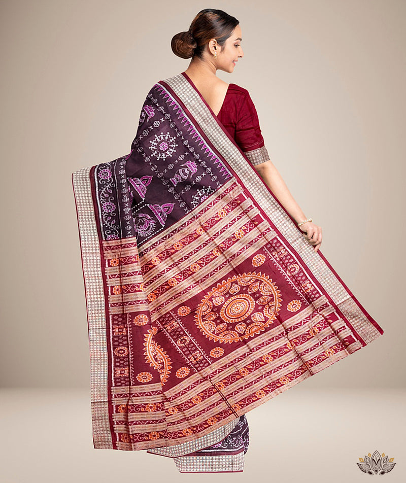 Sambalpuri Silk Handwoven Saree