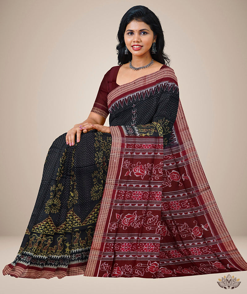 Sambalpuri Cotton Handwoven Saree