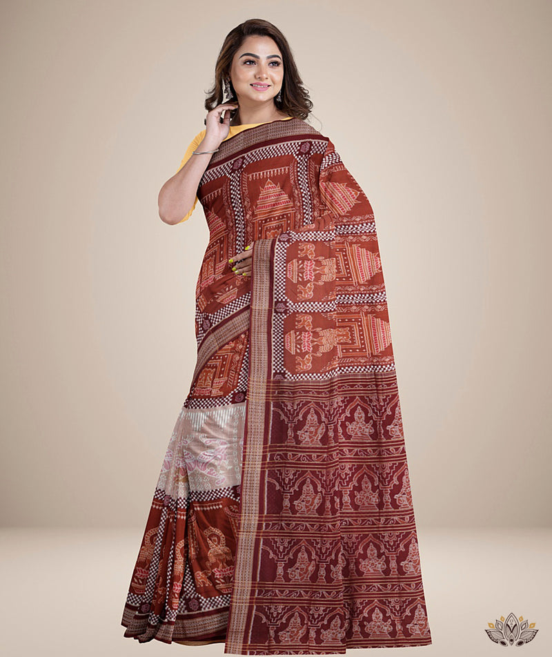 Sambalpuri Cotton Handwoven Saree