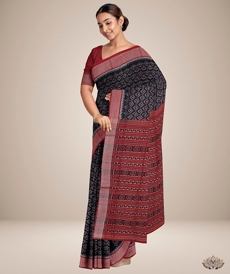 Sambalpuri Cotton Handwoven Saree