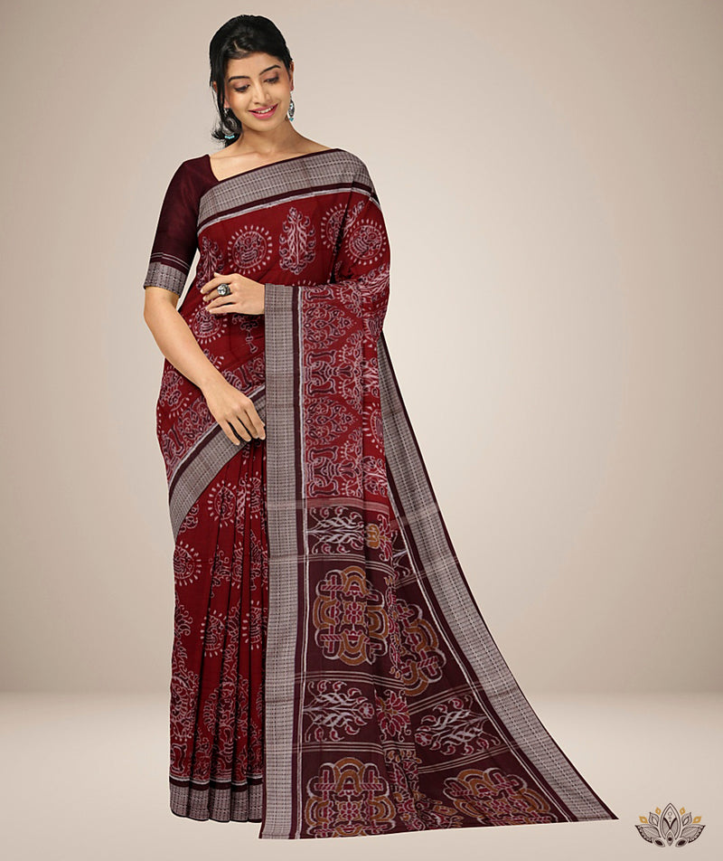 Sambalpuri Cotton Handwoven Saree