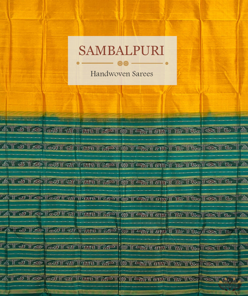 Sambalpuri Silk Handwoven Saree