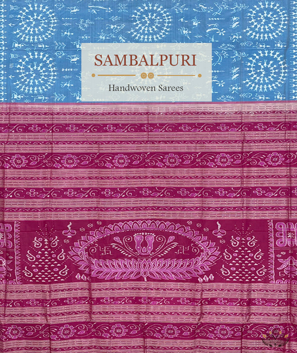 Sambalpuri Silk Handwoven Saree