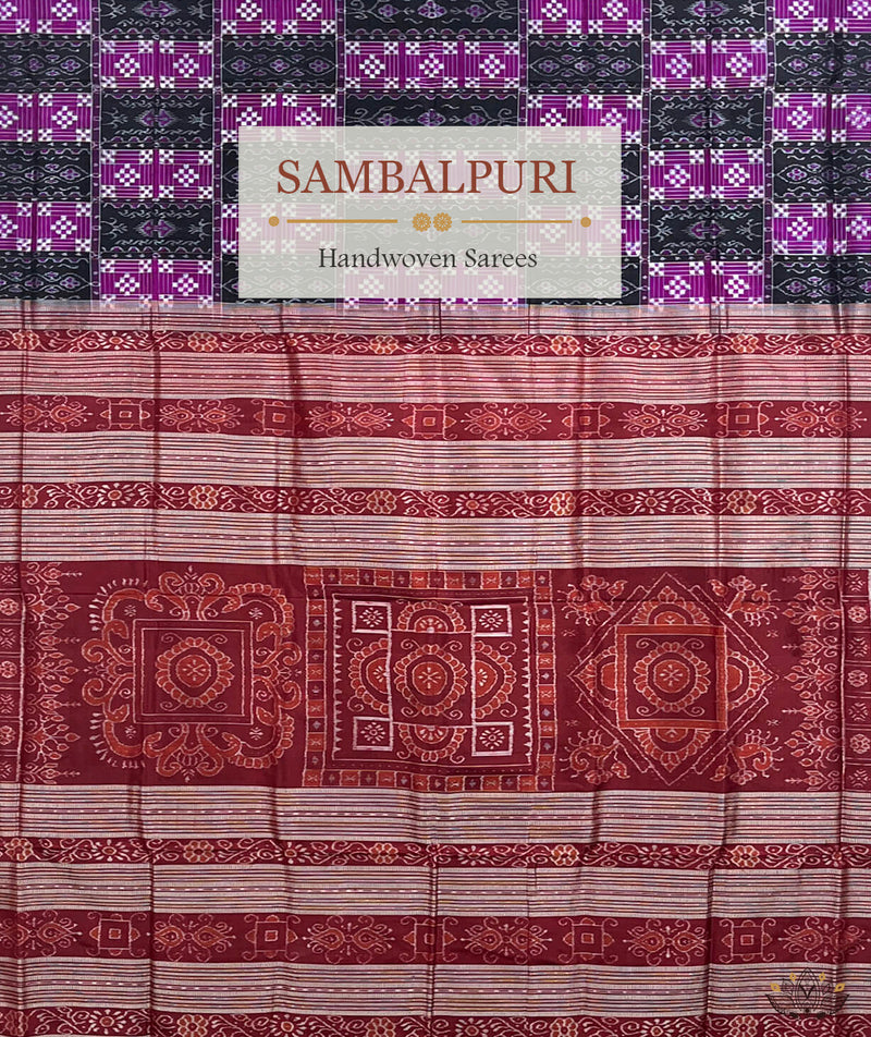 Sambalpuri Silk Handwoven Saree