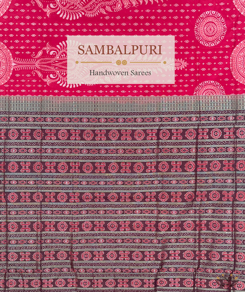 Sambalpuri Silk Handwoven Saree