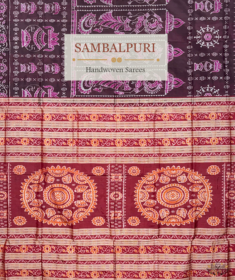 Sambalpuri Silk Handwoven Saree