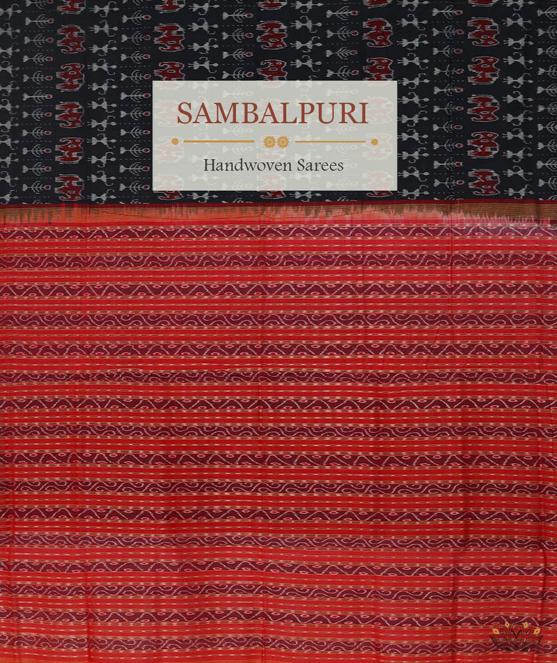 Sambalpuri Cotton Handwoven Saree