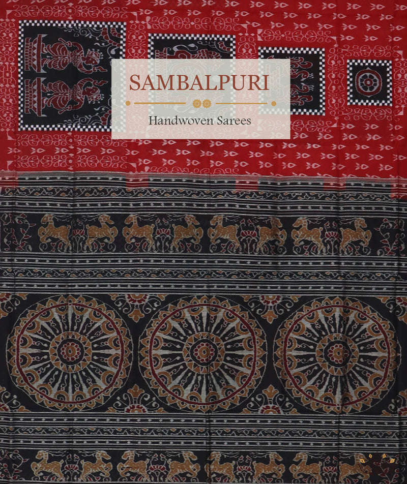 Sambalpuri Cotton Handwoven Saree