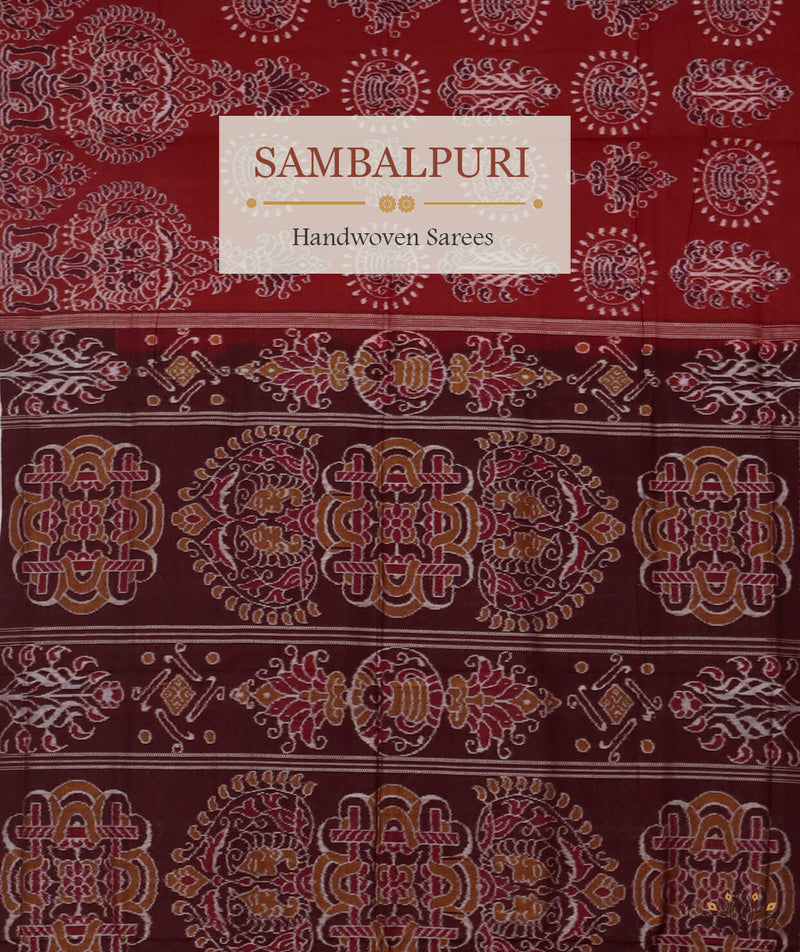 Sambalpuri Cotton Handwoven Saree