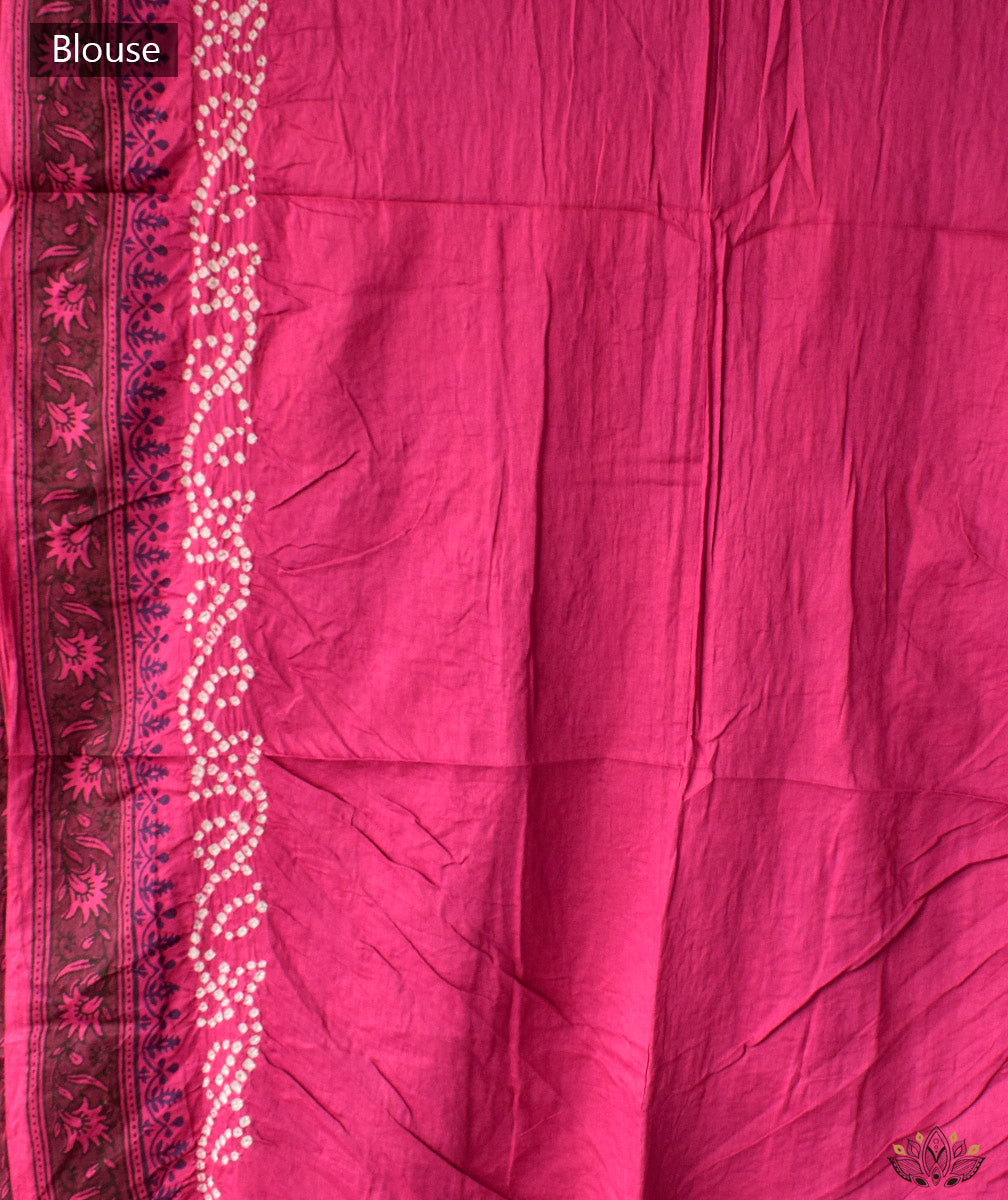 BANDHANI COTTON SAREE