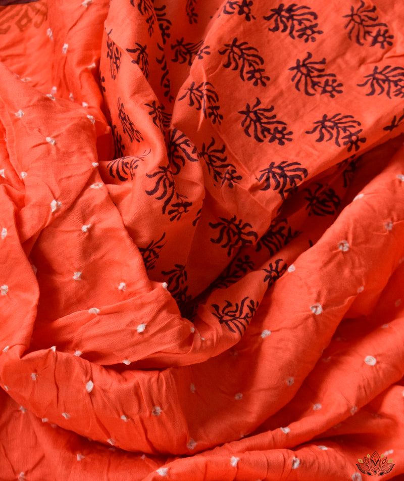 BANDHANI COTTON SAREE