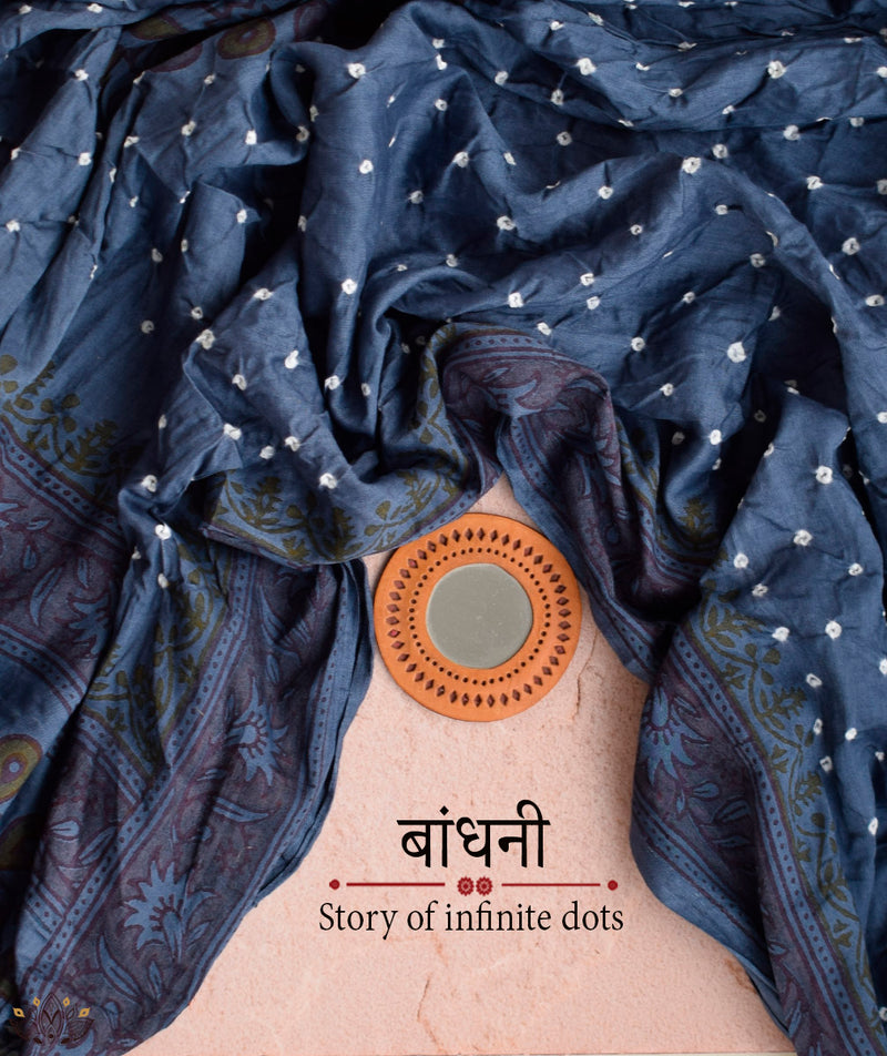 BANDHANI COTTON SAREE