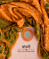 BANDHANI COTTON SAREE