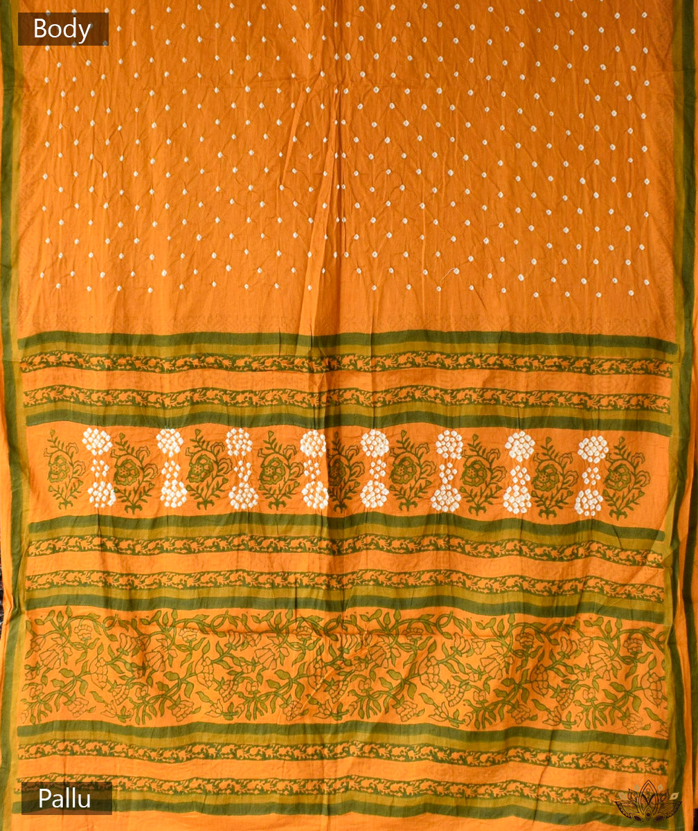 BANDHANI COTTON SAREE