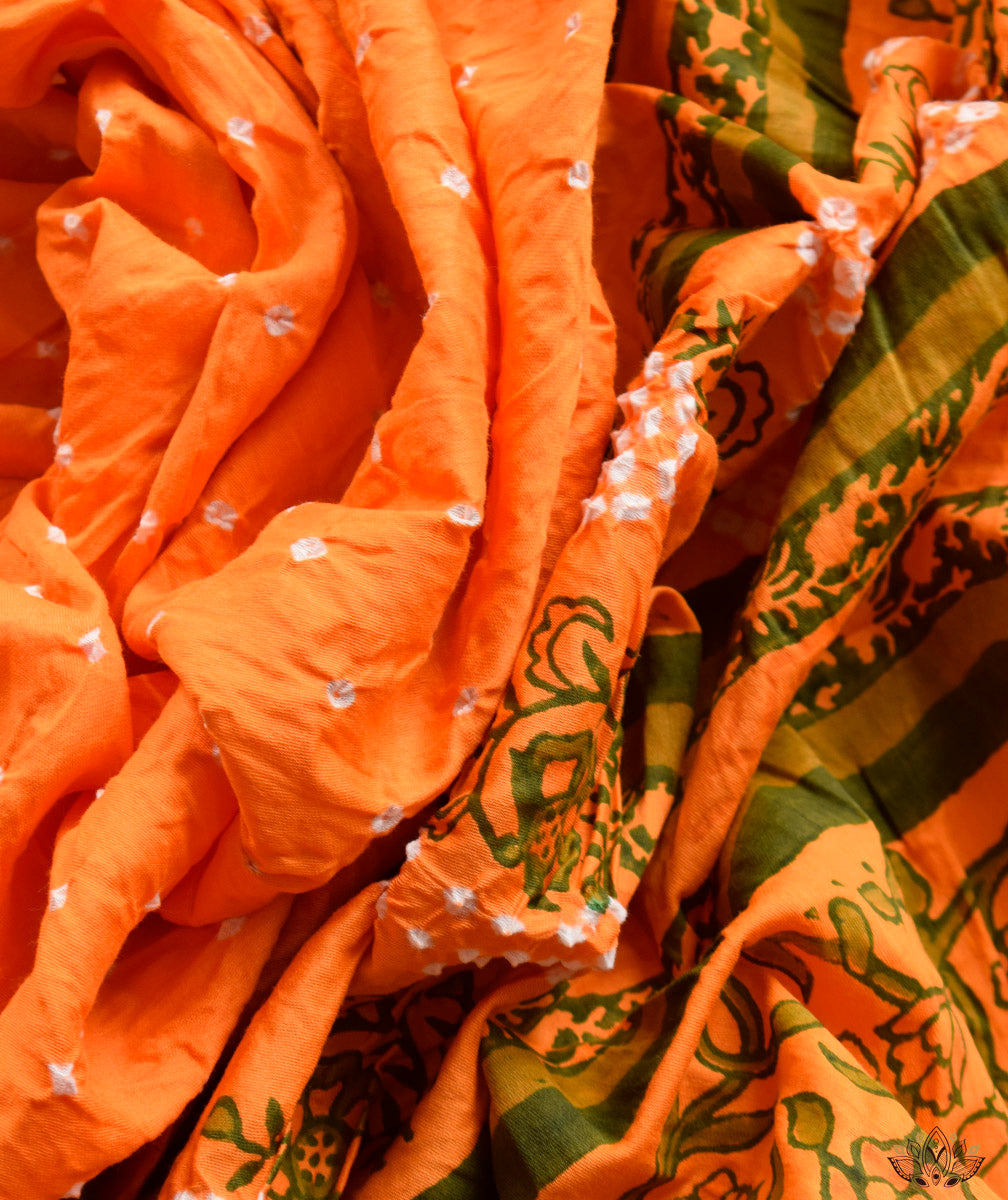 BANDHANI COTTON SAREE