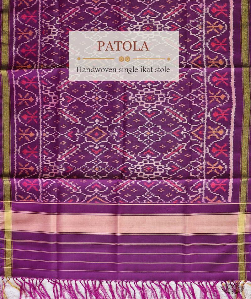 SINGLE IKAT PATOLA STOLE