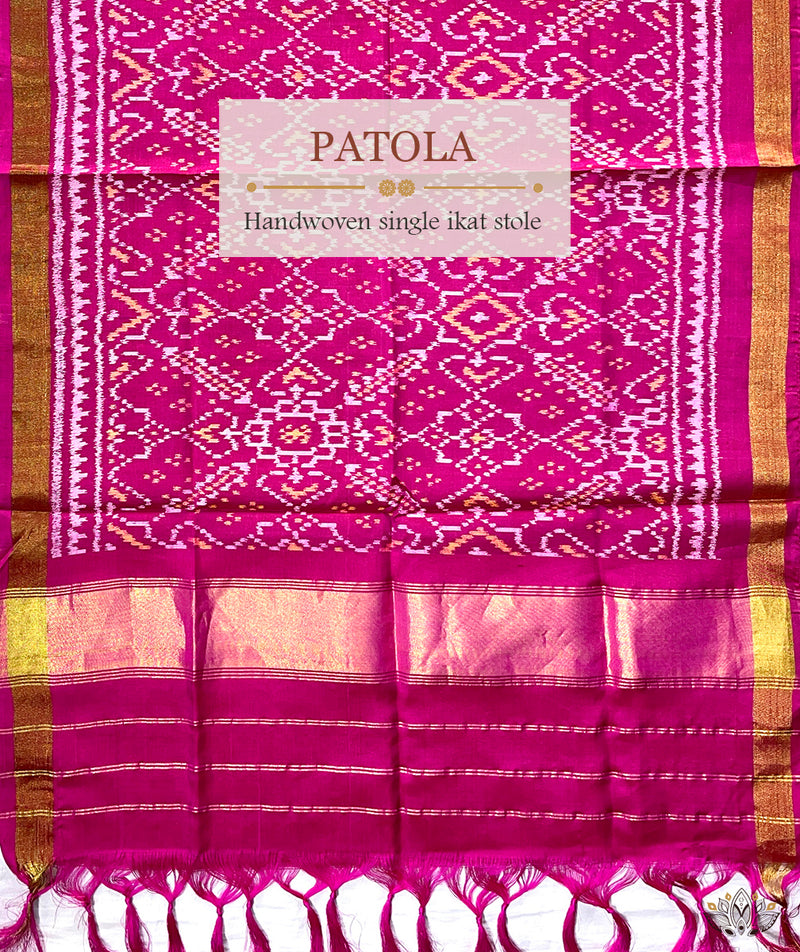 SINGLE IKAT PATOLA STOLE