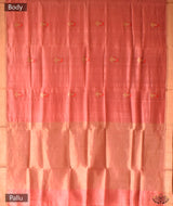 Chanderi Tussar silk Handwoven Saree