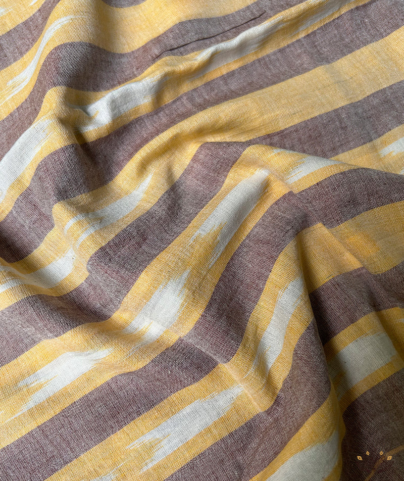 Maniabandha Single Ikat Handwoven Saree