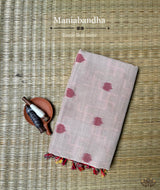 Maniabandha Single Ikat Handwoven Saree