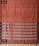 Maniabandha Single Ikat Handwoven Saree