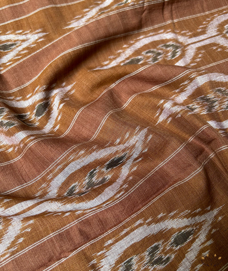 Maniabandha Single Ikat Handwoven Saree