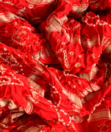 Bandhani Silk Saree