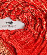 Bandhani Silk Saree