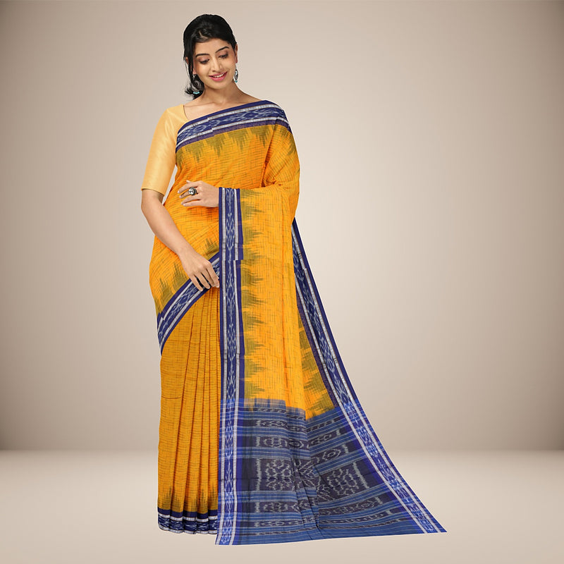 Nuapatna  Cotton Handwoven Saree