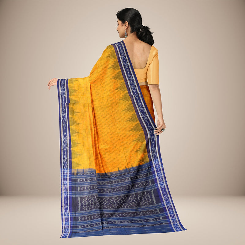 Nuapatna  Cotton Handwoven Saree