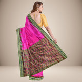 Nuapatna  Silk  Handwoven Saree