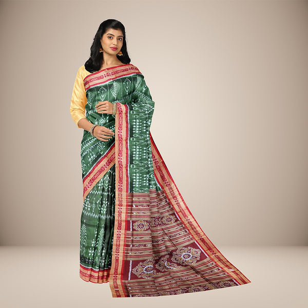 Nuapatna  Silk  Handwoven Saree